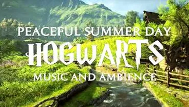 Peaceful Summer Day at Hogwarts - Harry Potter Music & Cozy Spring Atmosphere