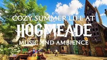 Cozy Summer Life in Hogsmeade | Hogwarts Ambience & Relaxing Music