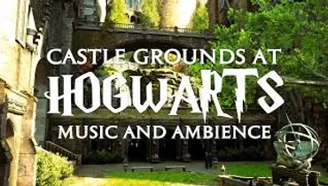 Castle Grounds at Hogwarts - Calm Hogwarts Legacy Ambience - Harry Potter Music