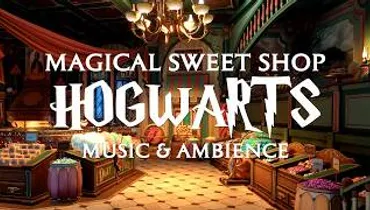 Magical Sweet Shop in Honeydukes | Hogwarts Ambience & Relaxing Music