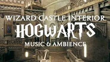 Wizard Castle Interior at Hogwarts | Hogwarts Ambience & Relaxing Music