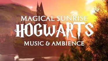 Magical Summer Sunrise at Hogwarts | Hogwarts Ambience & Relaxing Music