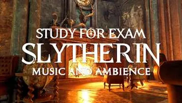 Study for Exams in the Slytherin Common Room | Hogwarts Ambience & Relaxing Music
