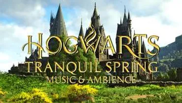 Tranquil Spring at Hogwarts - Harry Potter Music & Cozy Spring Atmosphere