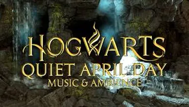 Quiet April Day at Hogwarts - Harry Potter Music & Cozy Spring Atmosphere