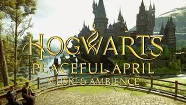 Peaceful April at Hogwarts - Harry Potter Music & Cozy Spring Atmosphere
