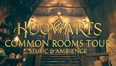 Common Rooms Tour t at Hogwarts - Hogwarts Legacy Tour - Harry Potter Music & Ambience