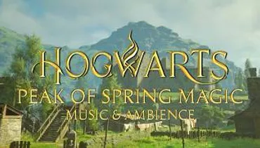 The Peak of Spring Magic at Witch Villages - Harry Potter Music & Cozy Spring Atmosphere