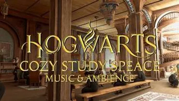 Hogwarts Legacy - Cozy Study Speace at Hogwarts - Peaceful Harry Potter Music & Ambience