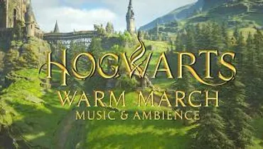 Warm March at Hogwarts - Harry Potter Music & Cozy Spring Atmosphere