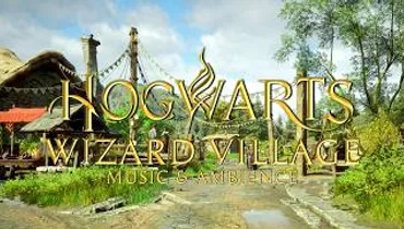 Hogwarts Legacy -  Wizard Village at Hogwarts - Calming & Peaceful Harry Potter Music & Ambience