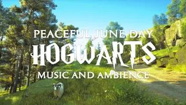 Peaceful June Day at Hogwarts - Harry Potter Music & Cozy Summer Atmosphere