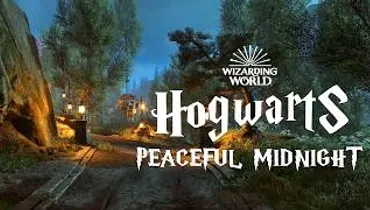 Peaceful Midnight at Hogwarts - Harry Potter Night Ambience for Sleep & Dreaming