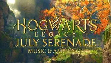July Serenade at Hogwarts - Relaxing Harry Potter Music & Cozy Summer Atmosphere