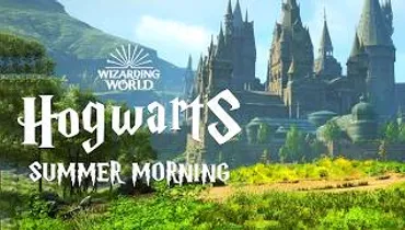Summer Morning at Hogwarts - Calming Hogwarts Legacy Ambience & Harry Potter Music