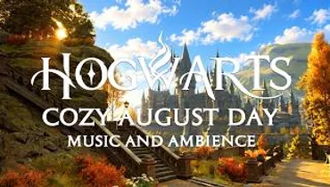 Cozy August Day at Hogwarts - Relaxing Fall Hogwarts Ambience and Harry Potter Music for Studying