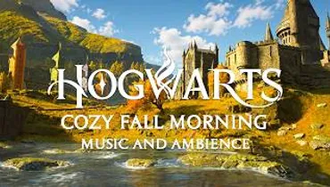 Cozy Fall Morning at Hogwarts - Relaxing Fall Hogwarts Ambience and Harry Potter Music for Studying