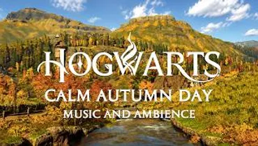 Calm Autumn Day at Hogwarts - Relaxing Fall Hogwarts Ambience and Harry Potter Music for Studying