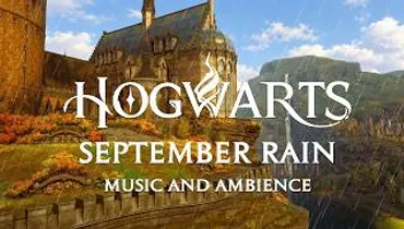 September Rain at Hogwarts - Relaxing Fall Hogwarts Ambience and Harry Potter Music for Studying