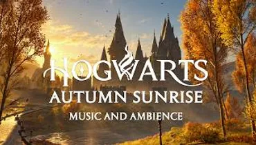 Autumn Sunrise at Hogwarts - Peaceful Hogwarts Ambience & Harry Potter Music for Studying