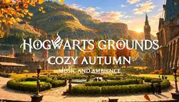 Cozy Autumn on the Hogwarts Grounds - Peaceful Hogwarts Ambience & Harry Potter Music for Studying