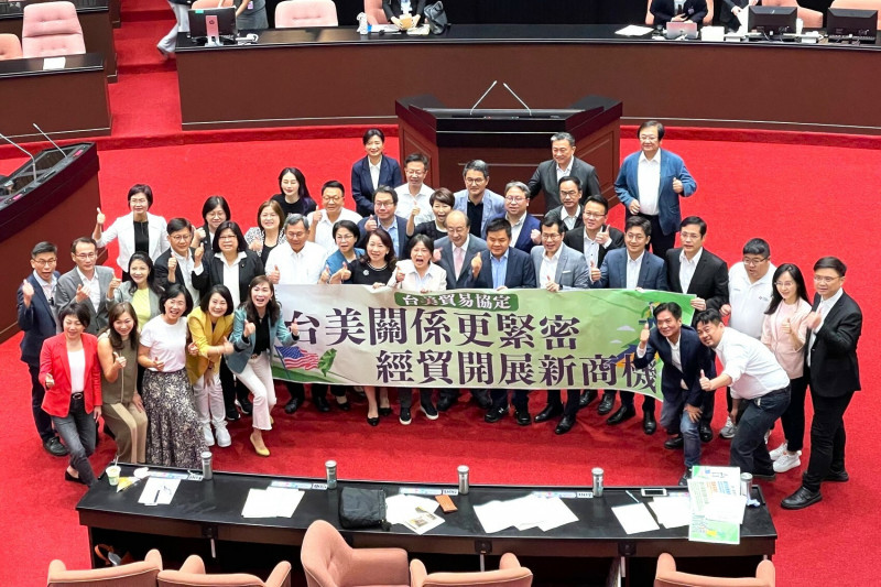 經貿關係邁大步！立院通過台美貿易倡議首批協定