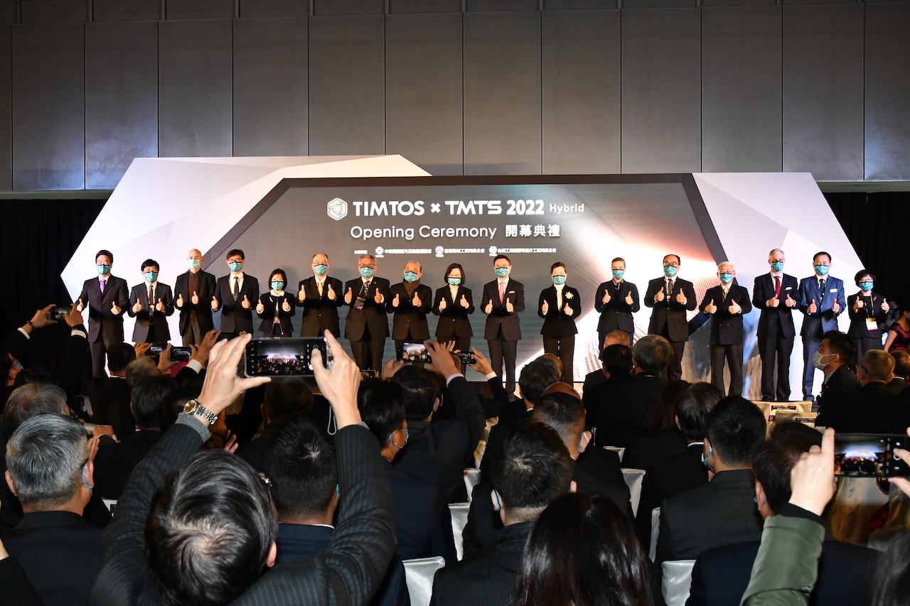 2022全球首發工具機大展在台灣! TIMTOS x TMTS盛大開展。圖片來源：外貿協會