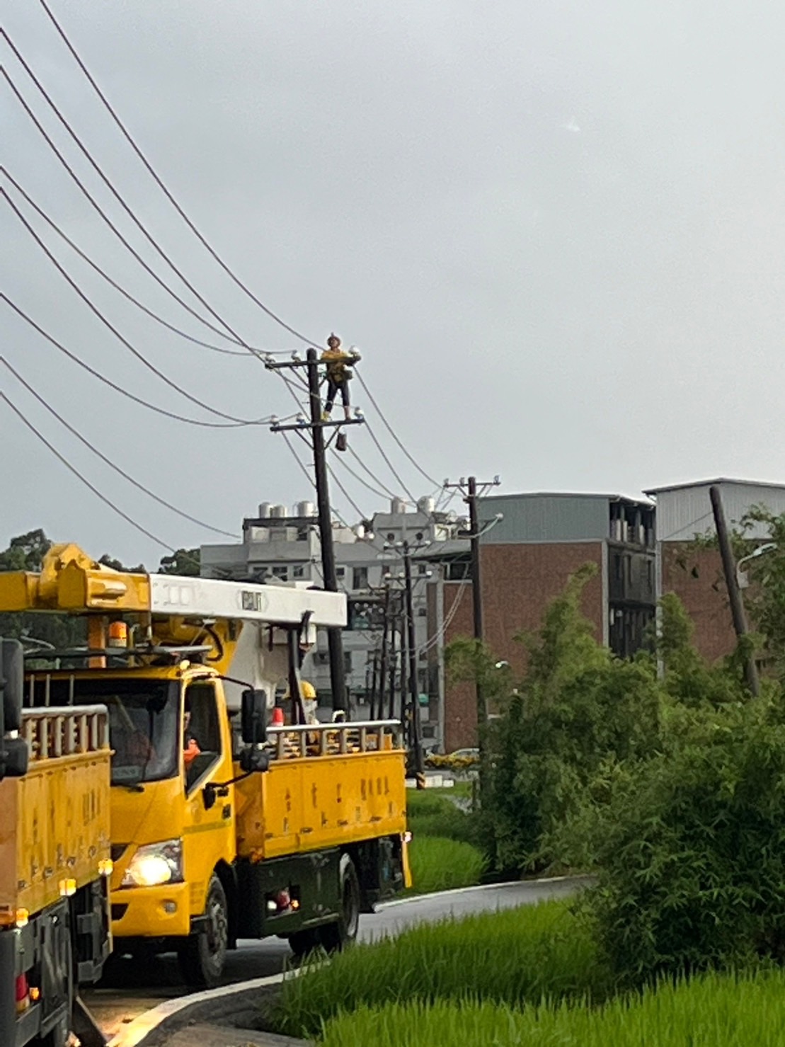 雷神降臨！桃園、新竹大雨滂沱 上萬戶停電