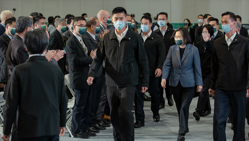 2022台灣國際智慧能源週 總統出席讚綠電