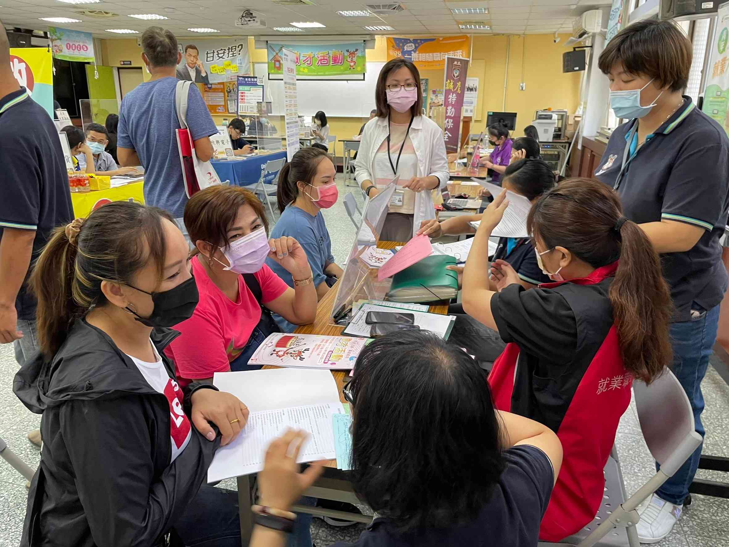 桃園就服處新住民徵才活動 義美開出5萬高薪職缺