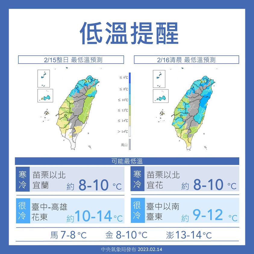 強烈大陸冷氣團達標 鄭明典分享北峰霧淞美景