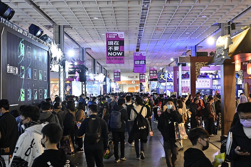 台北國際電玩展開幕 台灣遊戲市場規模上看千億