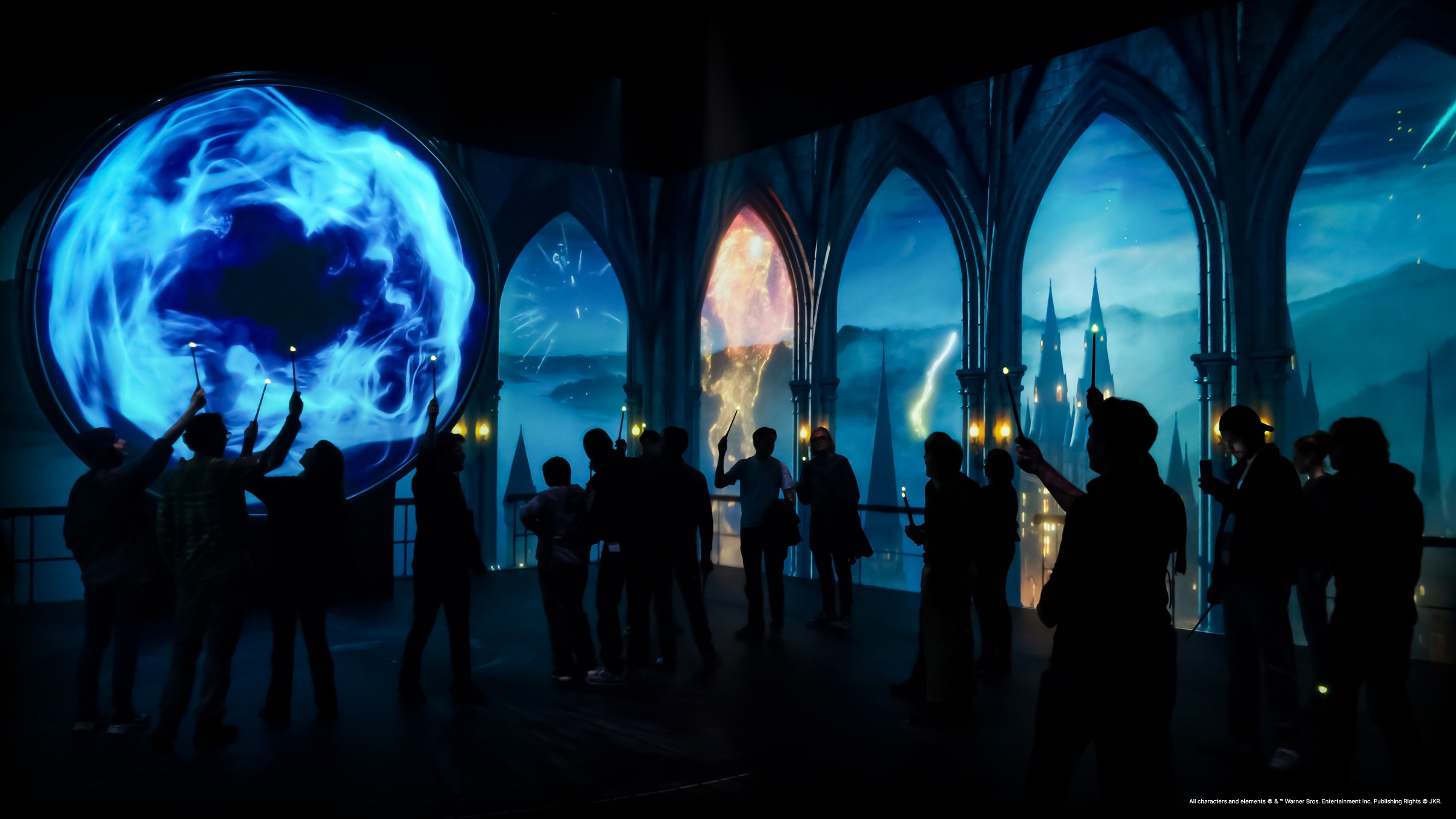 《哈利波特：魔法幻境》沉浸式展覽，邀請旅客展開一場奇幻的魔法之旅