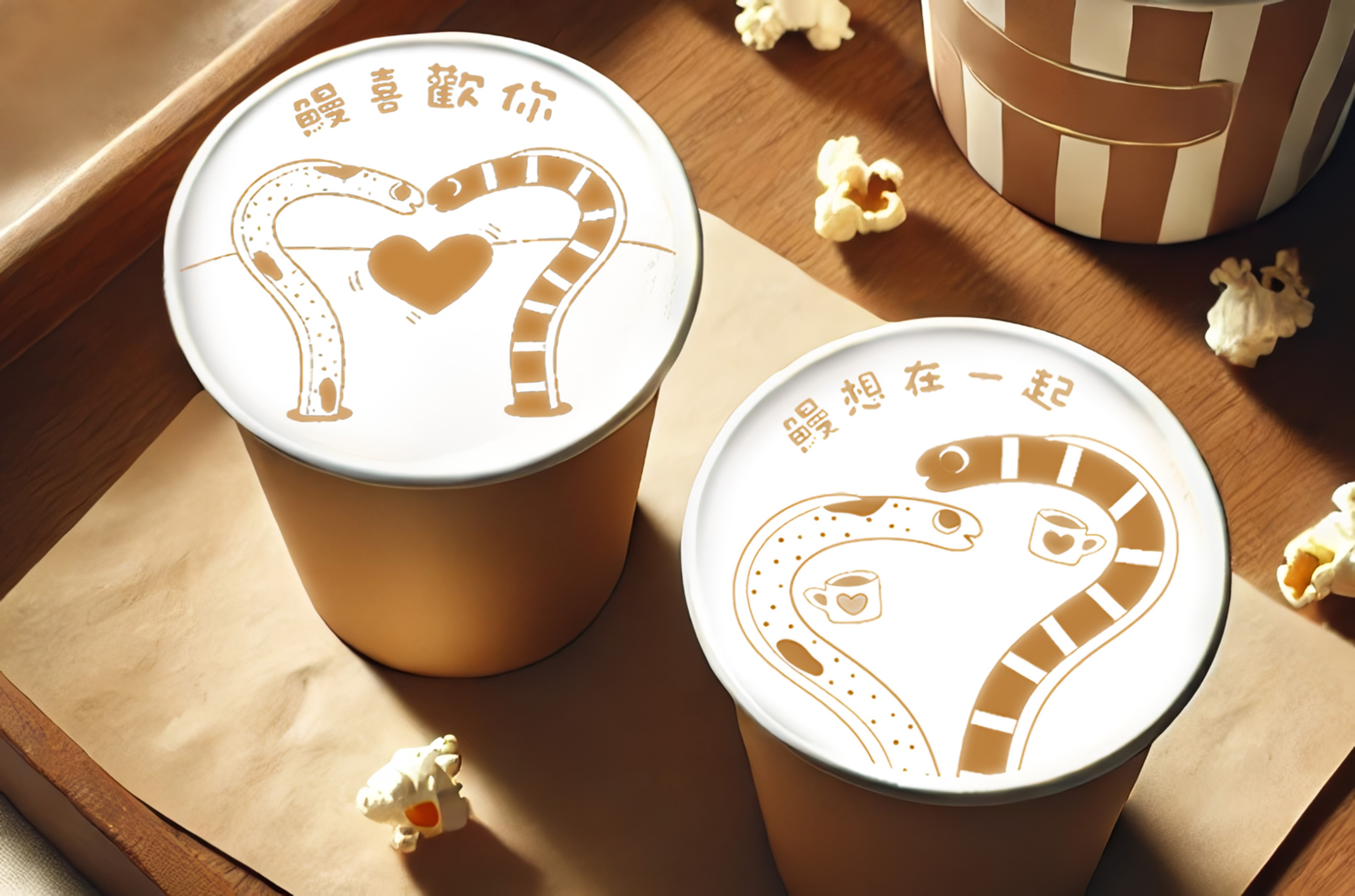 持雙人套票可至Xcafe兌換「Xpark原創告白拿鐵」一人一杯