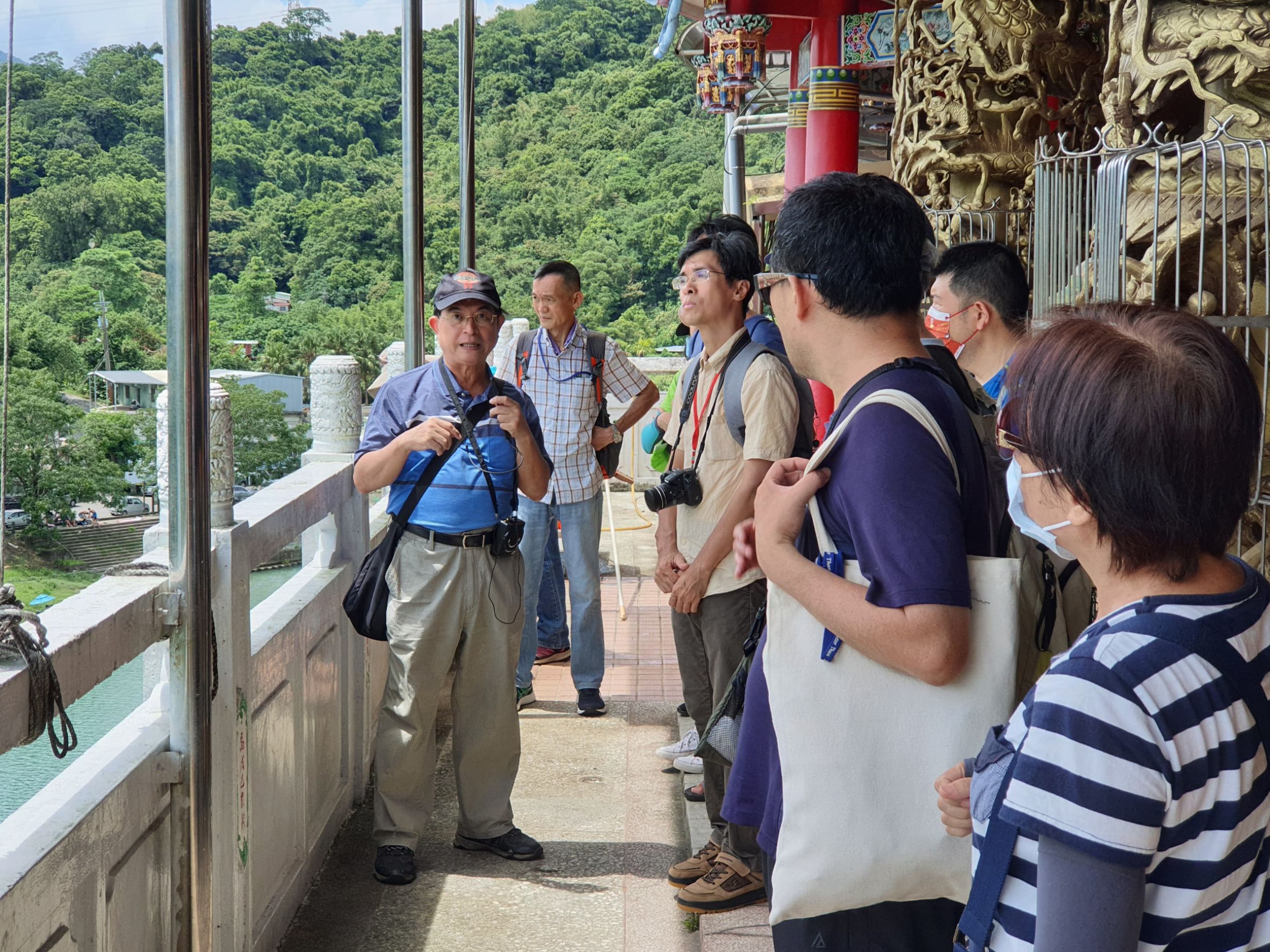 碧潭東岸水文化走讀必訪開天宮,是闢建瑠公圳時保佑水圳工程順遂興建,也是新店最古早廟宇