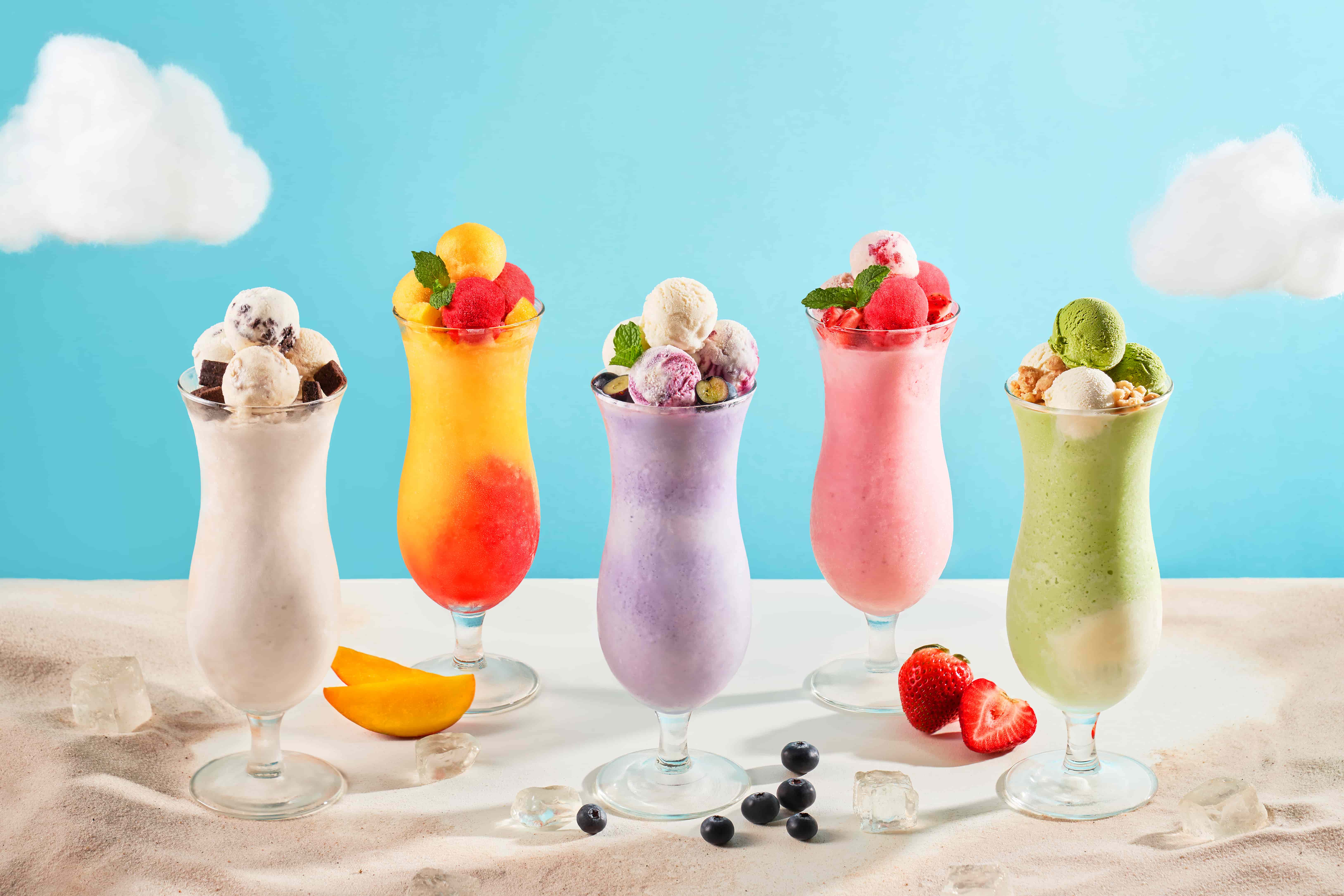 炎炎夏日，Häagen-Dazs更推出五款美味的「冰淇淋凍飲」，讓你面對酷暑也能沁涼暢快