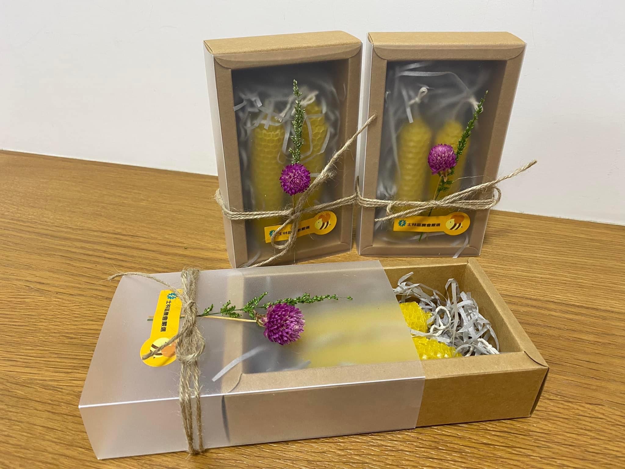 8月24日花博農民市集舉行「蜂蜜食農教育-蜂巢蠟燭手作DIY」