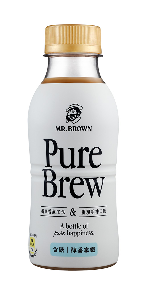 伯朗Pure Brew醇香拿鐵-含糖