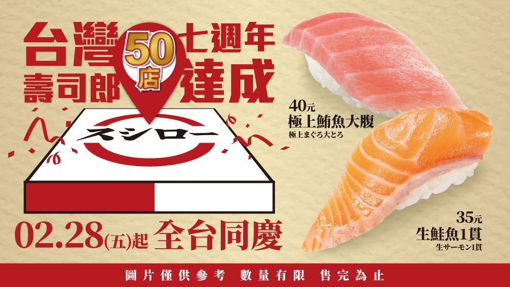 台灣壽司郎50店達成!全台優惠活動.jpg