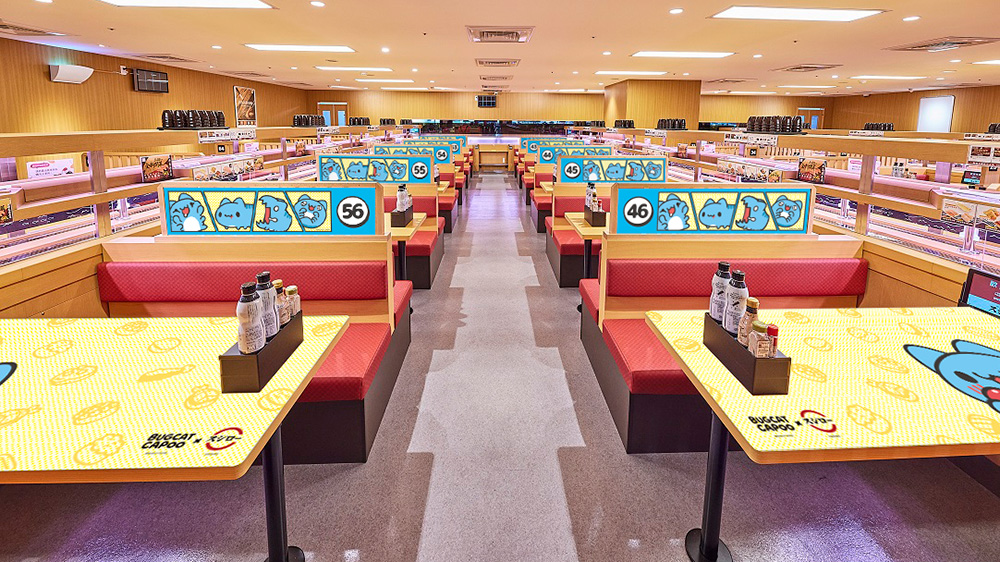 【示意圖僅供參考】本次聯名活動的主題門市於壽司郎新北新店中興路店、壽司郎台中北屯松竹店及壽司郎高雄義享天地店展開，即將於2月10日（一）正式亮相。特別結合了壽司郎和咖波各式獨.jpg