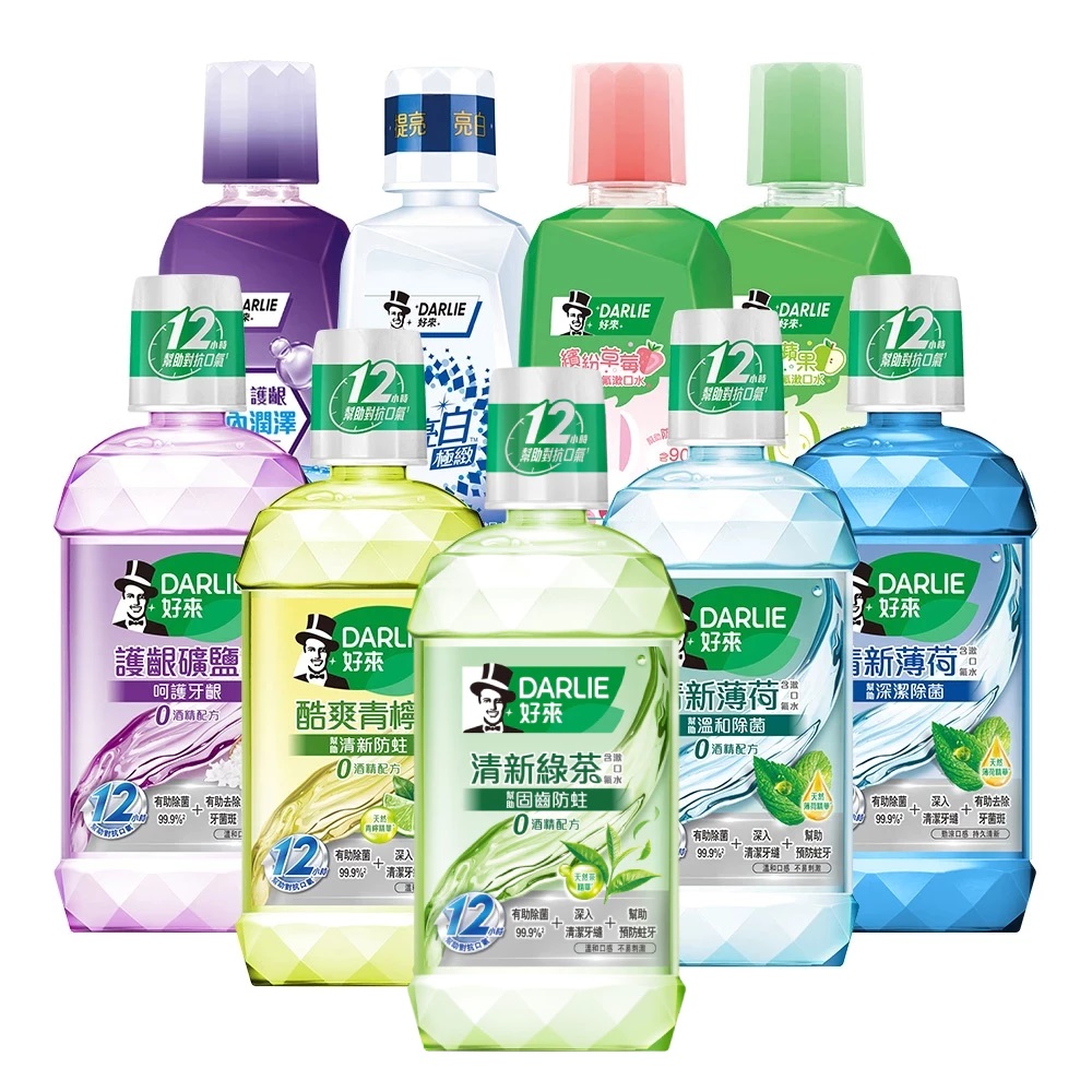 蝦皮購物「3.18會員日」搶先集結各品類的春季夯品最低8元起_清新漱口水500ml 多入組_優惠價8元