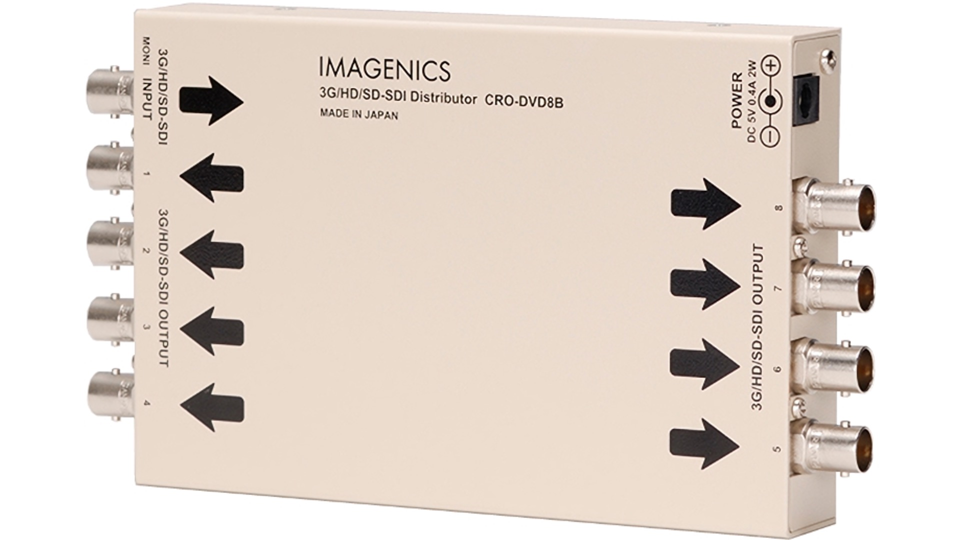 3G/HD/SD-SDI分配器 IMAGENICS CRO-DVD8B レンタル