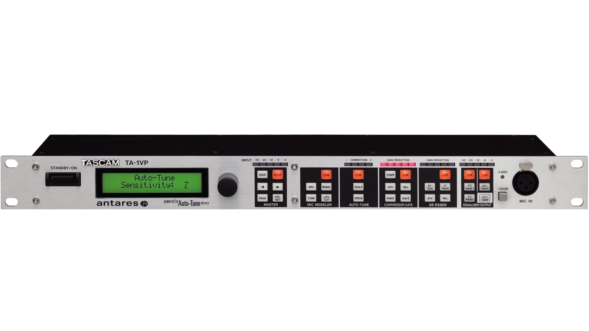 ボーカルプロセッサー/マイクプリアンプ TASCAM TA-1VP レンタル