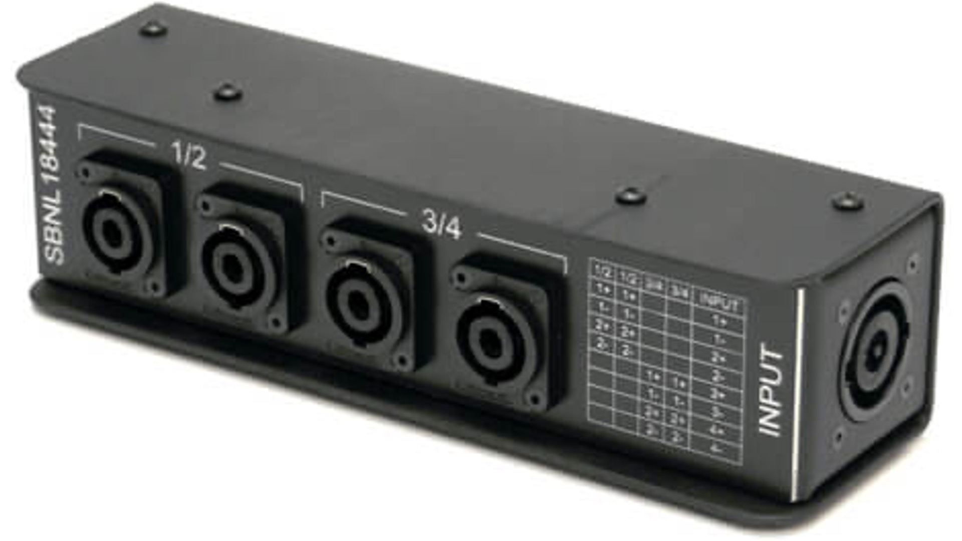 【新規入荷】スピコン・ブレイクアウトボックス Whirlwind SBNL18444 新規レンタル開始しました！