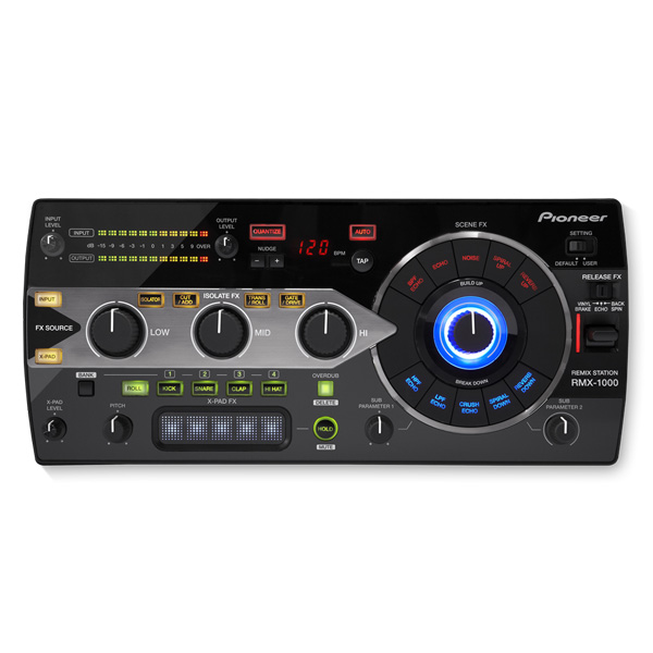 【新規入荷】DJエフェクター Pioneer RMX-1000 レンタル 新規レンタル開始しました！