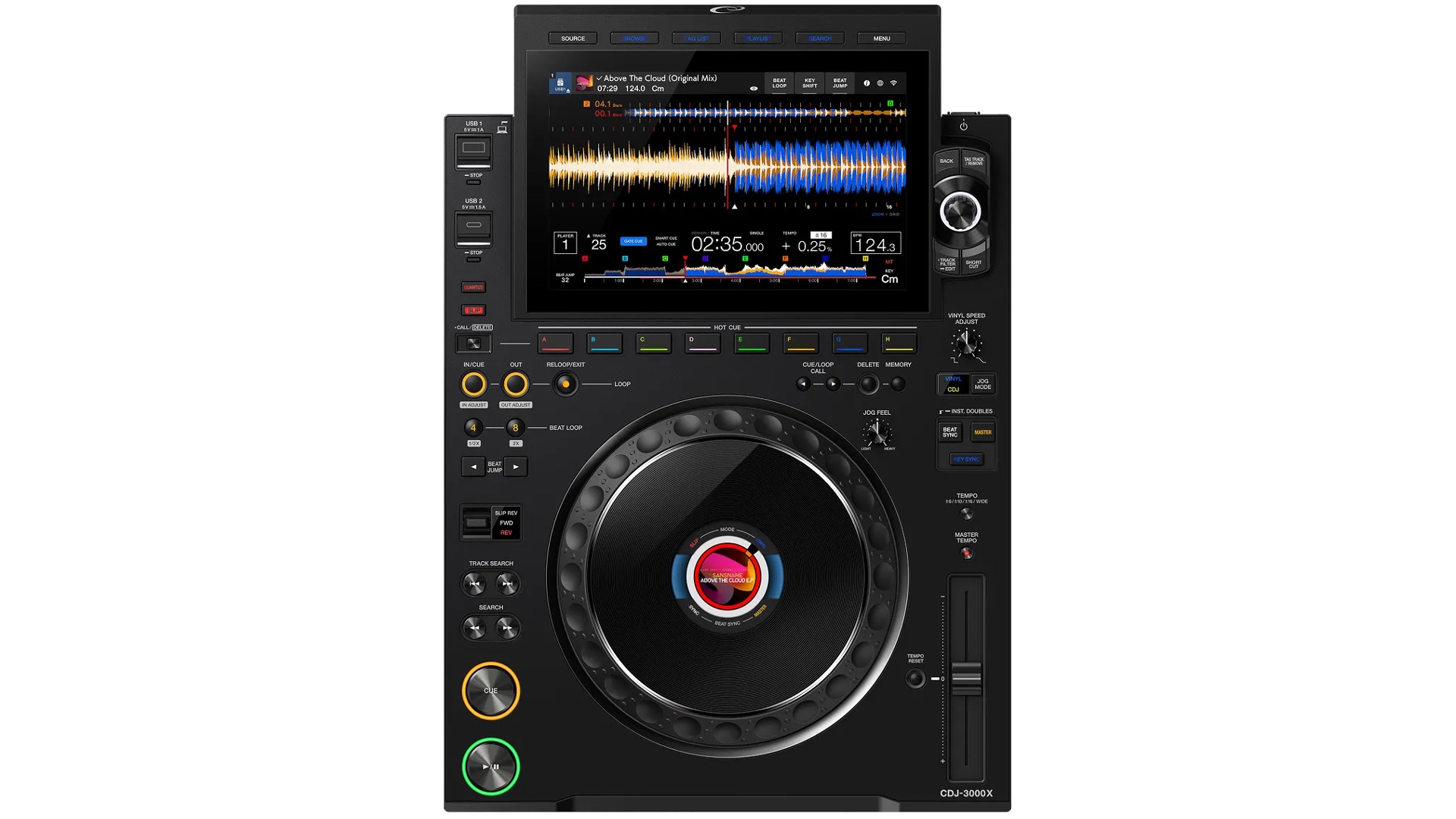 【新規入荷】プロフェッショナルDJマルチプレーヤー AlphaTheta CDJ-3000X 新規レンタル開始しました！