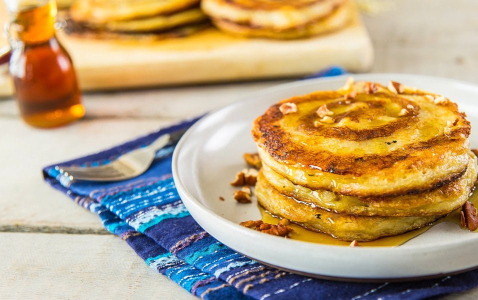 panqueques cinnamon roll