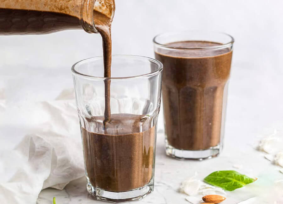 Smoothie Energizante de Almendras