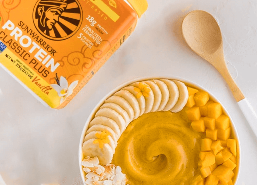 Smoothie Bowl de mango y durazno