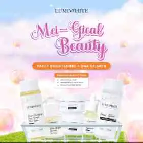 77. Lumiwhite 6 in 1 Paket Brightening Free Retinol + Serum DNA Salmon